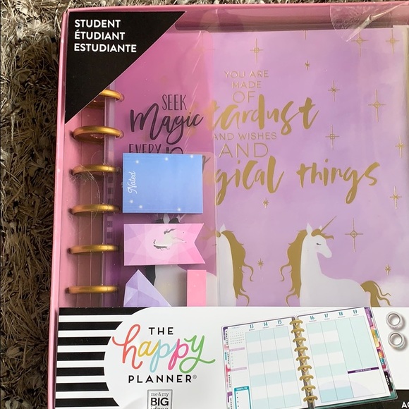 The happy planner student unicorn planner - Picture 6 of 7